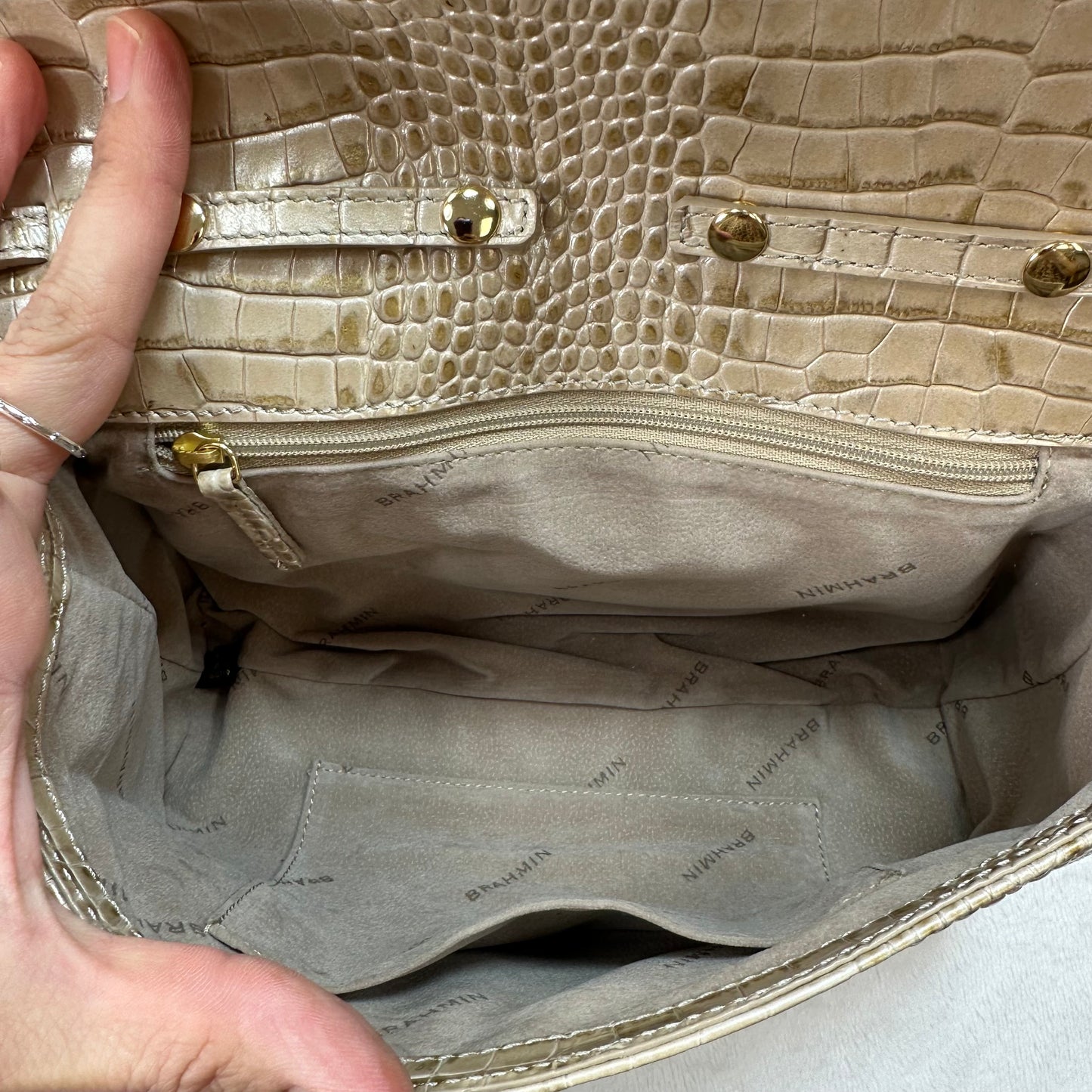 Crossbody Designer By Brahmin, Size: Small