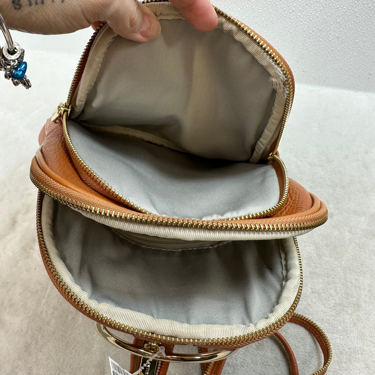 Backpack By Valentina, Size: Medium