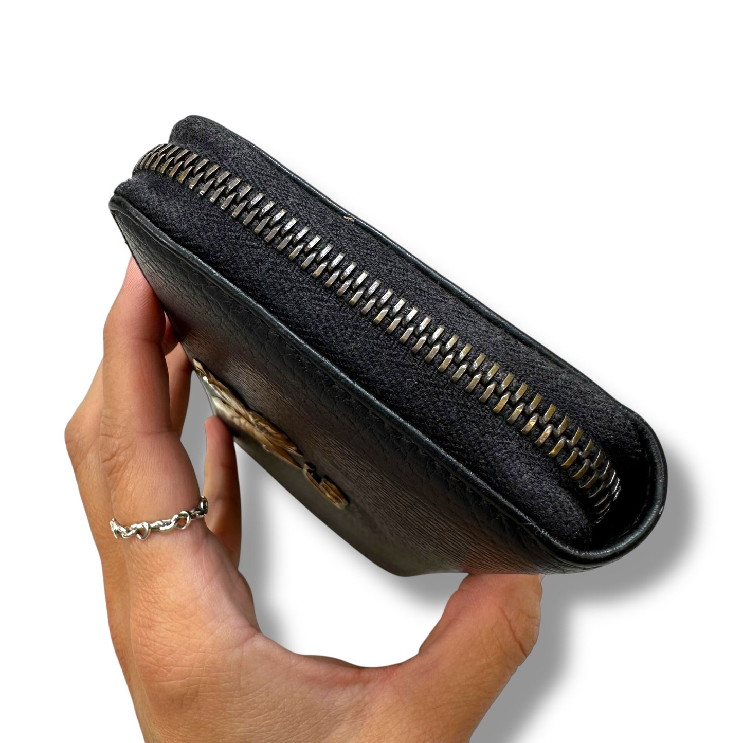 Wallet Luxury Designer By Gucci, Size: Small