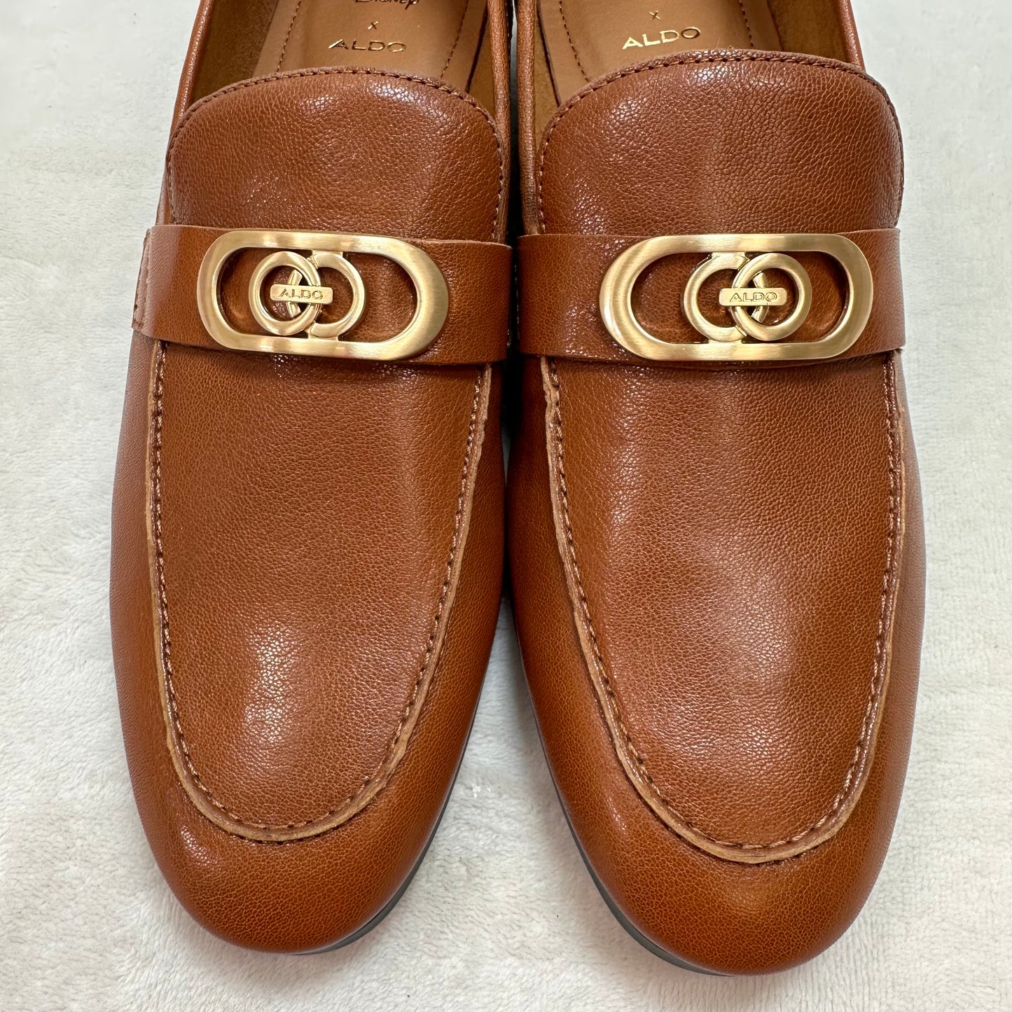 Disney Mickey Mouse Shoes loafers By Aldo In Tan, Size: 42.5/11.5