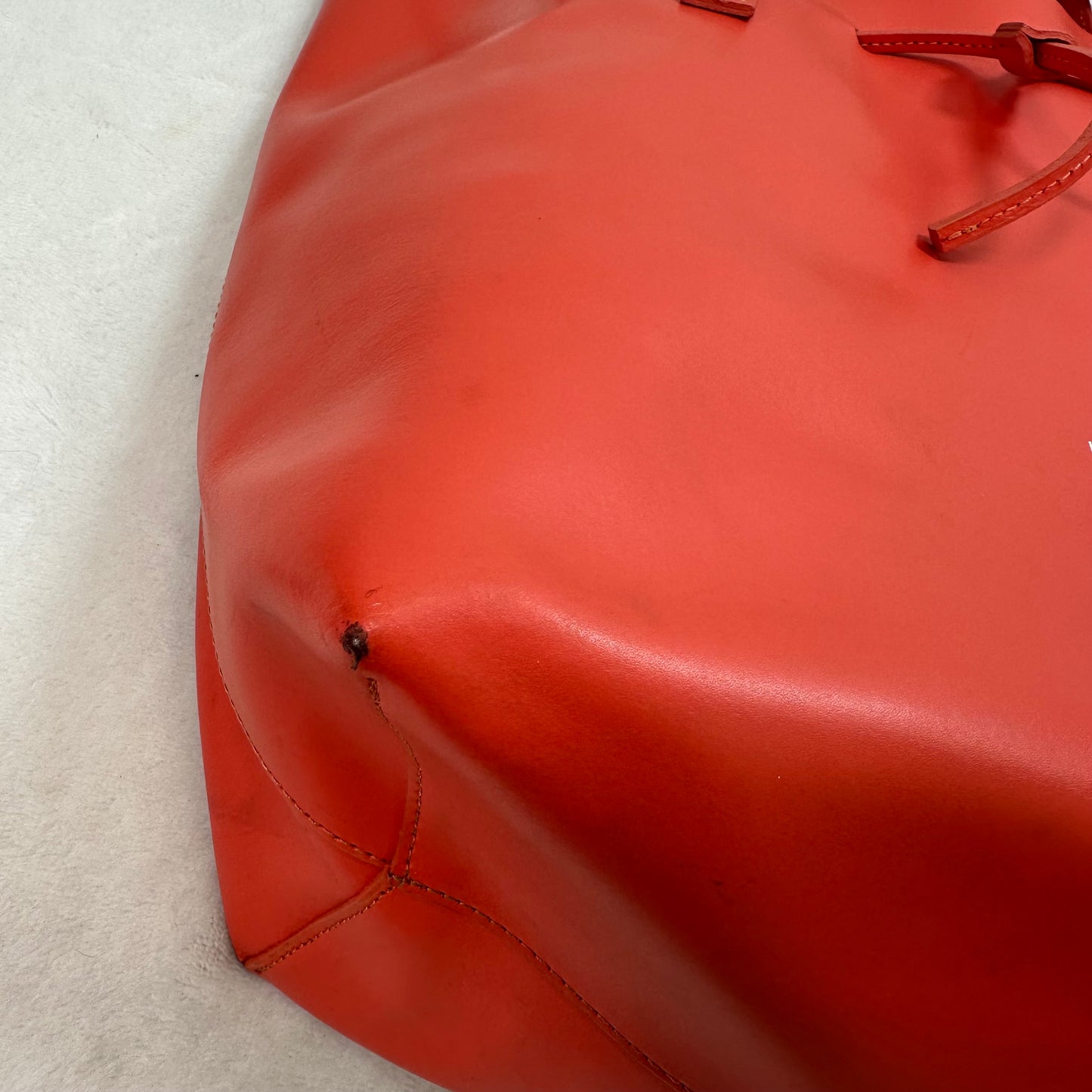 Handbag Leather By LANCASTER, Size: Medium