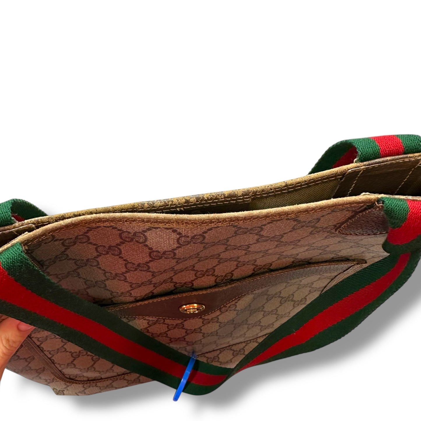 Handbag Luxury Designer By Gucci, Size: Medium