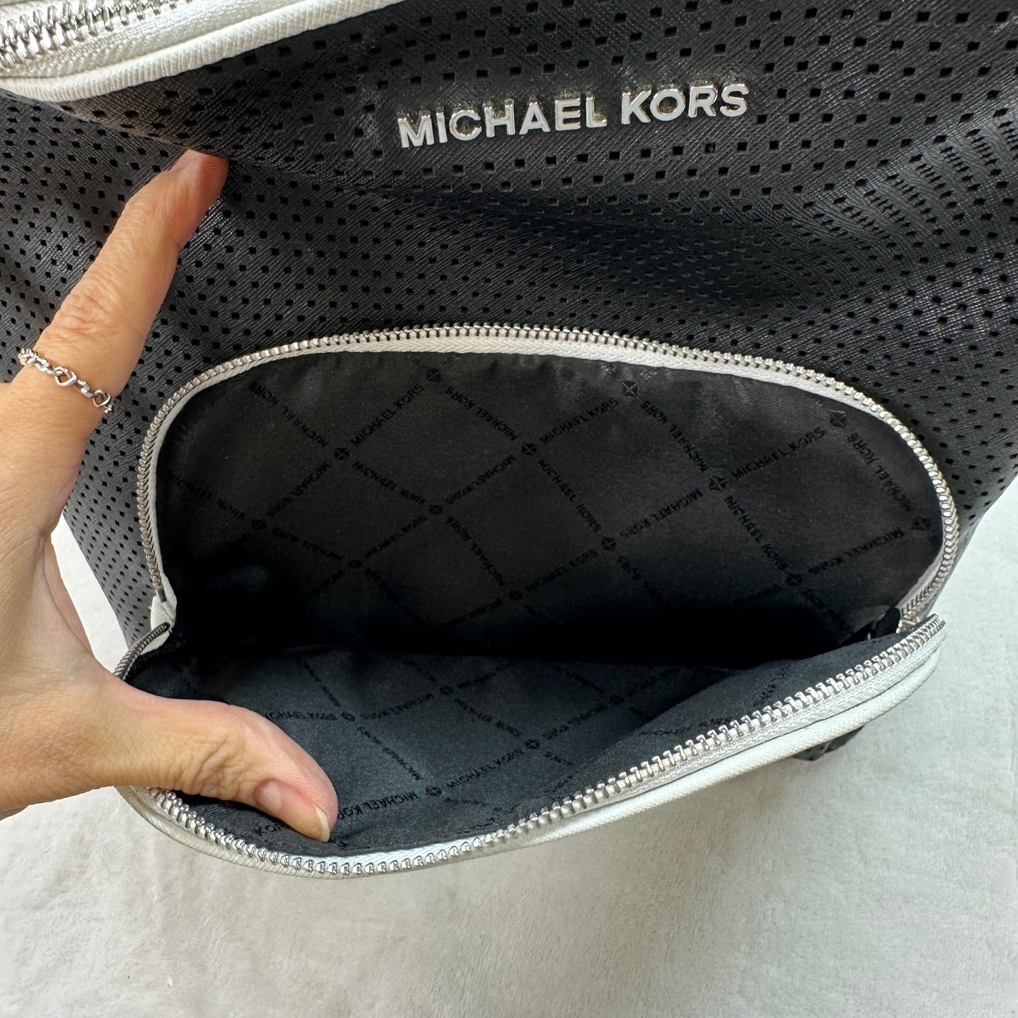Backpack Designer By Michael Kors, Size: medium