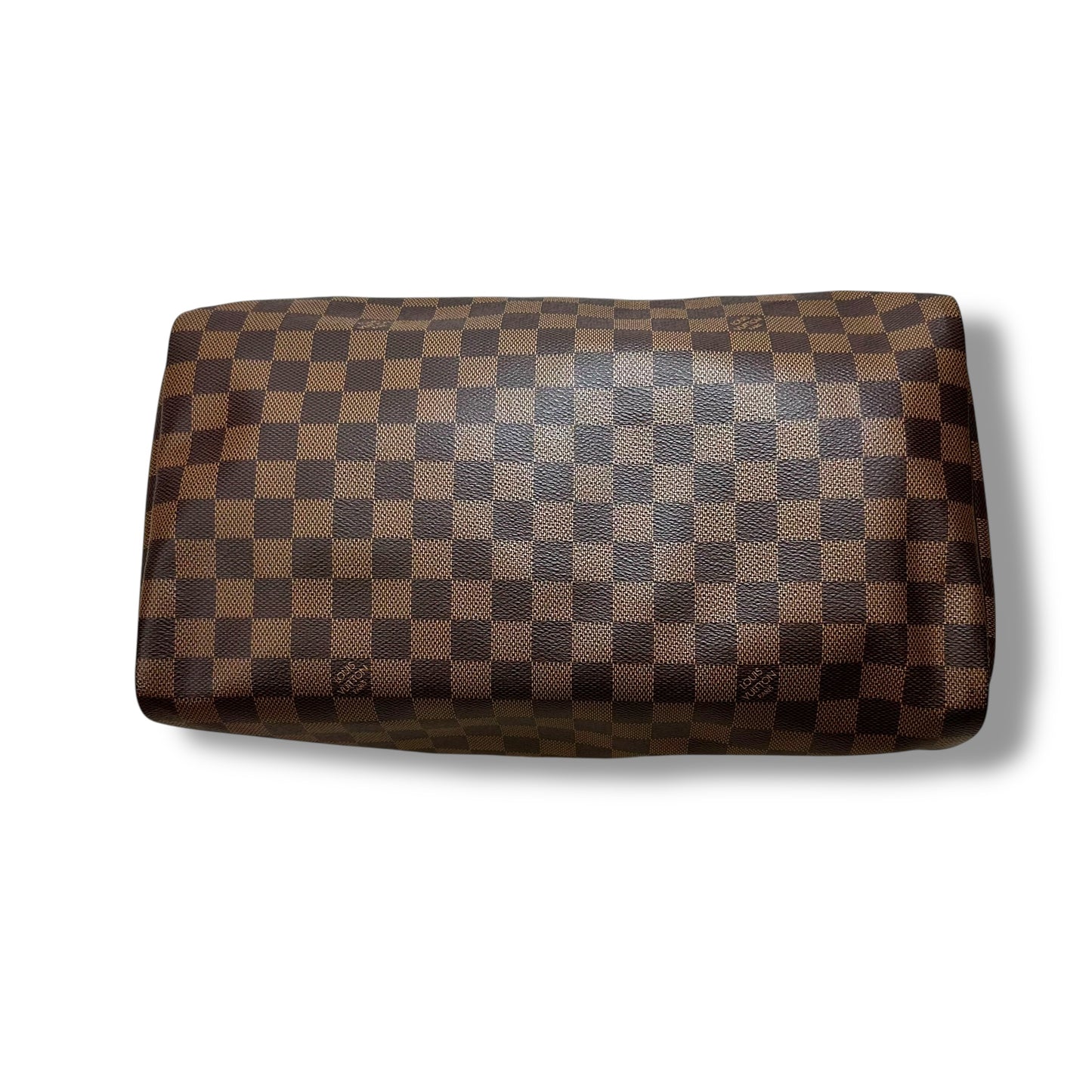 Speedy 35 Handbag Luxury Designer By Louis Vuitton, Size: Medium