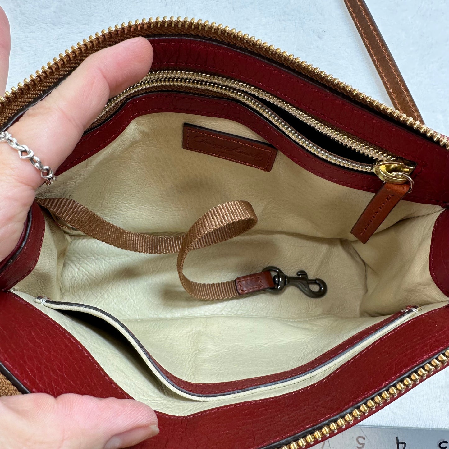 Crossbody Designer By Dooney And Bourke, Size: Small