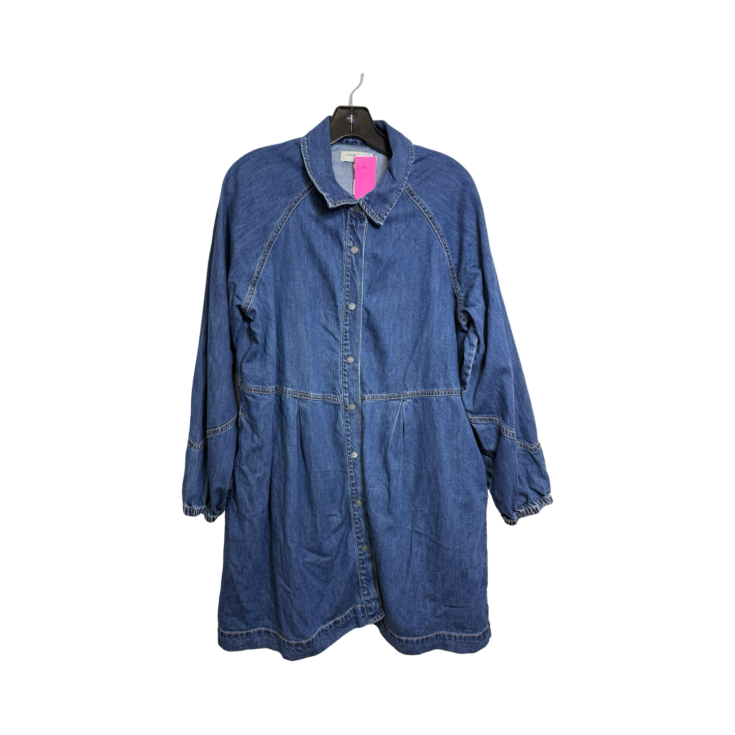 Dress Casual Maxi By Habitual In Blue Denim, Size: L