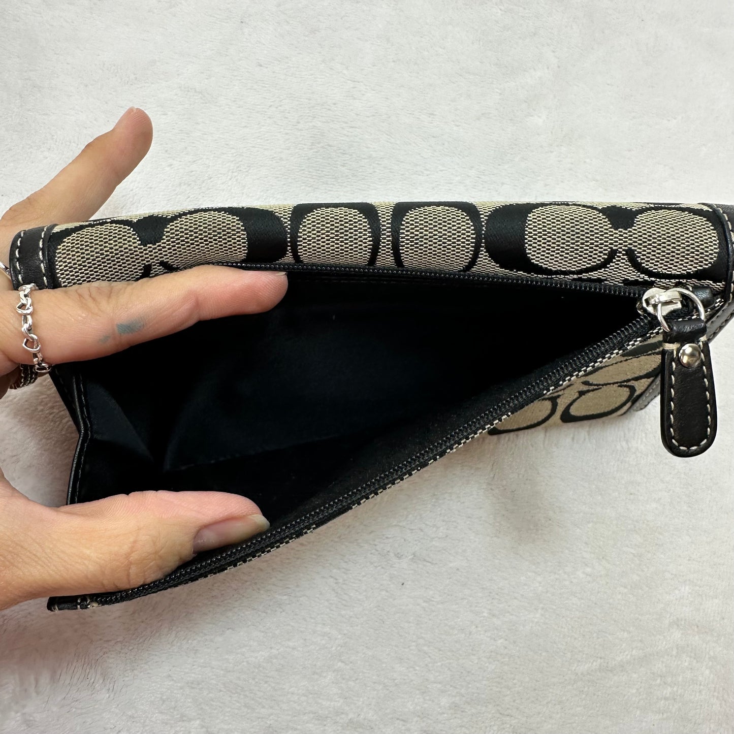 Wallet Designer By Coach, Size: Large