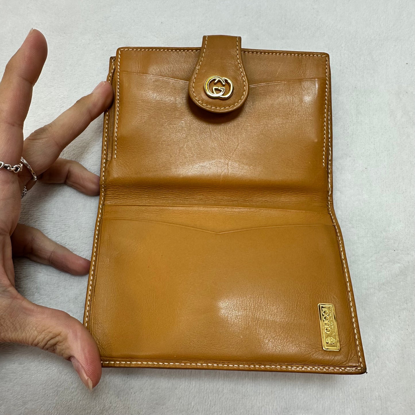 Wallet Luxury Designer By Gucci, Size: small