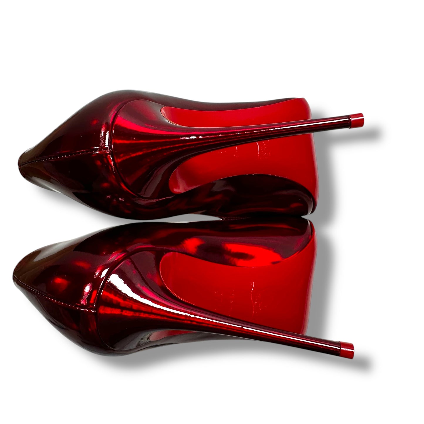 Shoes Luxury Designer By Christian Louboutin In Red, Size: 37.5