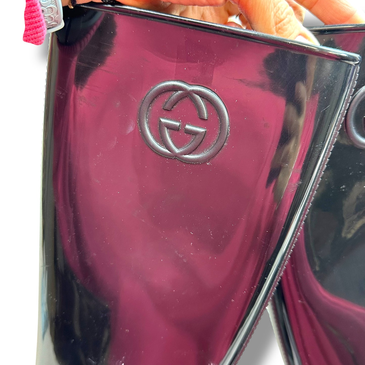 Boots Luxury Designer By Gucci In Black sz 36