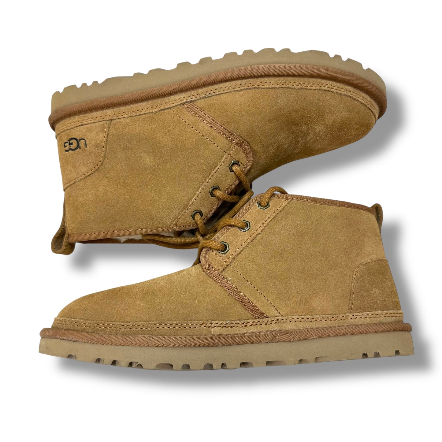 Boots Designer By Ugg In Beige, Size: 8