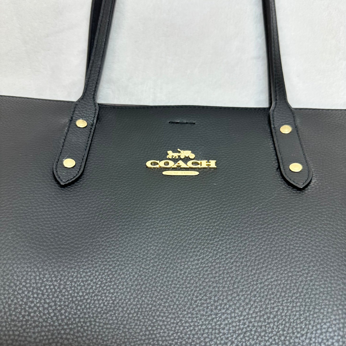Handbag Designer By Coach, Size: Large