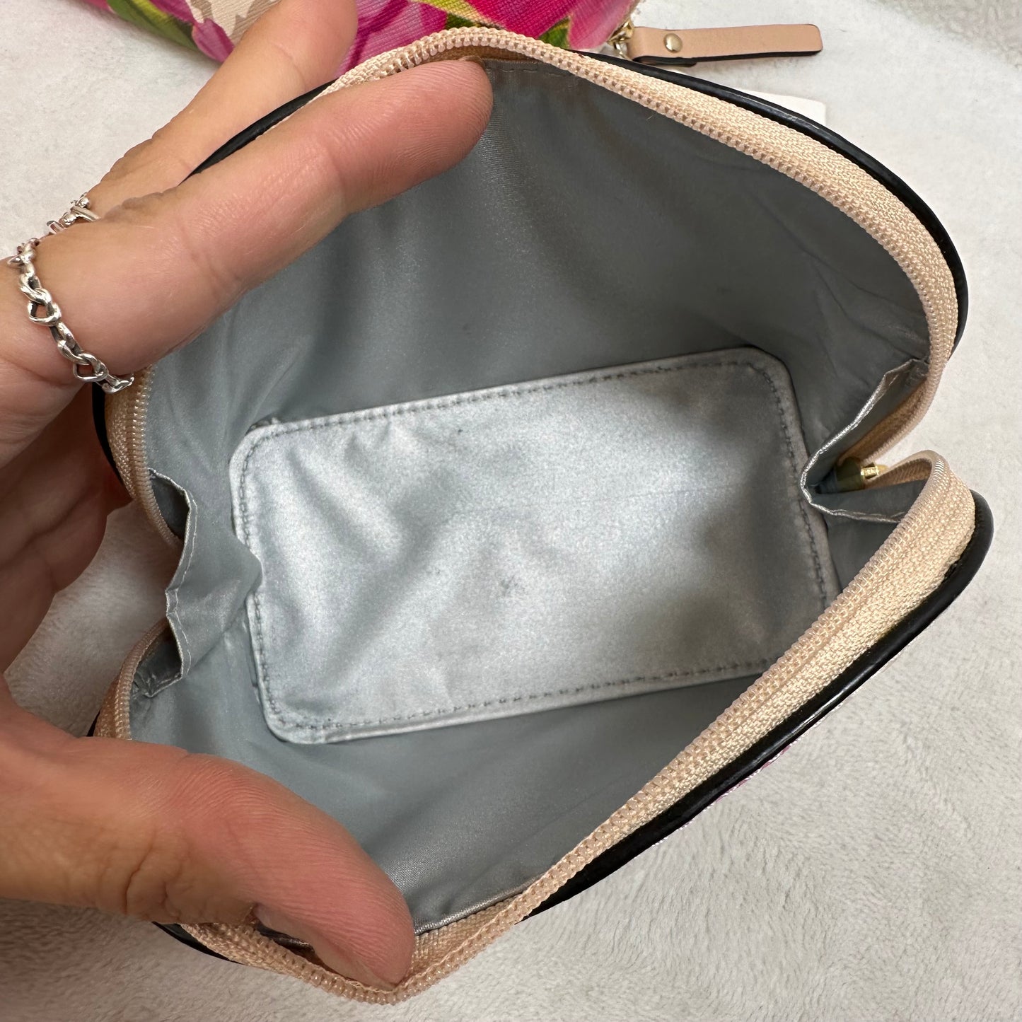 Set of 2 Make up bags Designer Tag By Kate Spade, Size:
