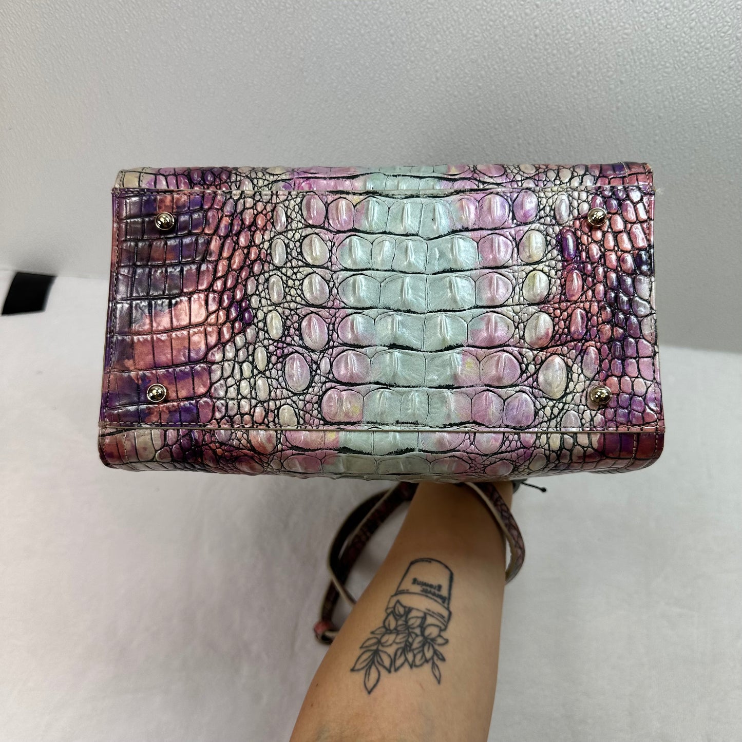 Small Caroline, super nova Crossbody Designer By Brahmin,