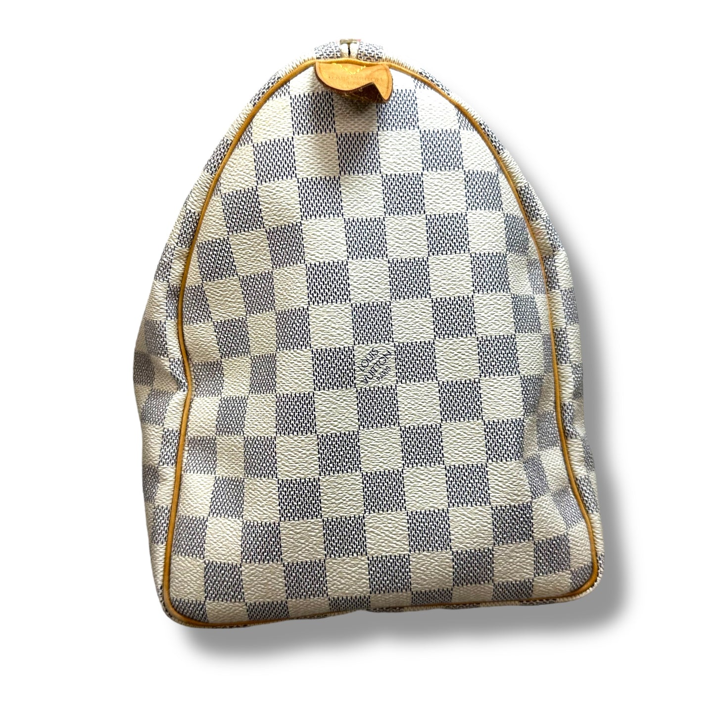 Speedy 35 Handbag Luxury Designer By Louis Vuitton, Size: Large