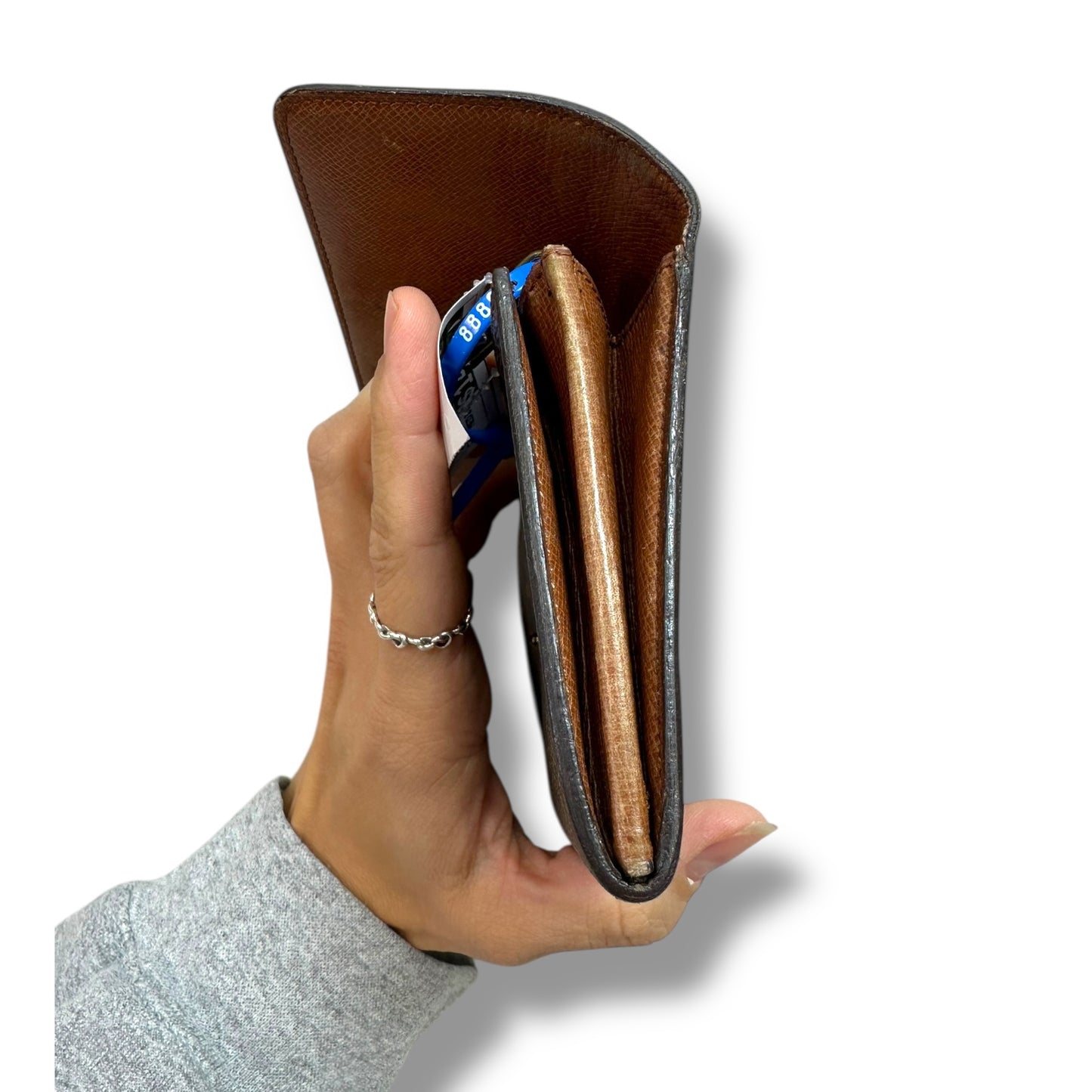 Wallet Luxury Designer By Louis Vuitton, Size: Medium