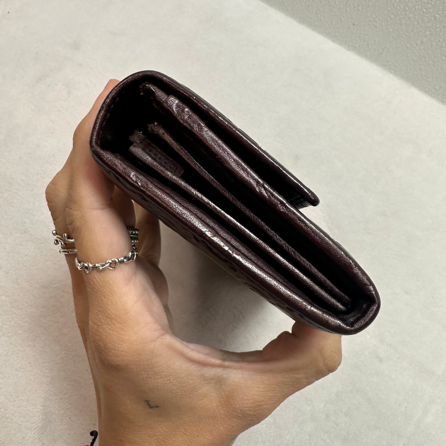 Wallet Luxury Designer By Gucci, Size: Small