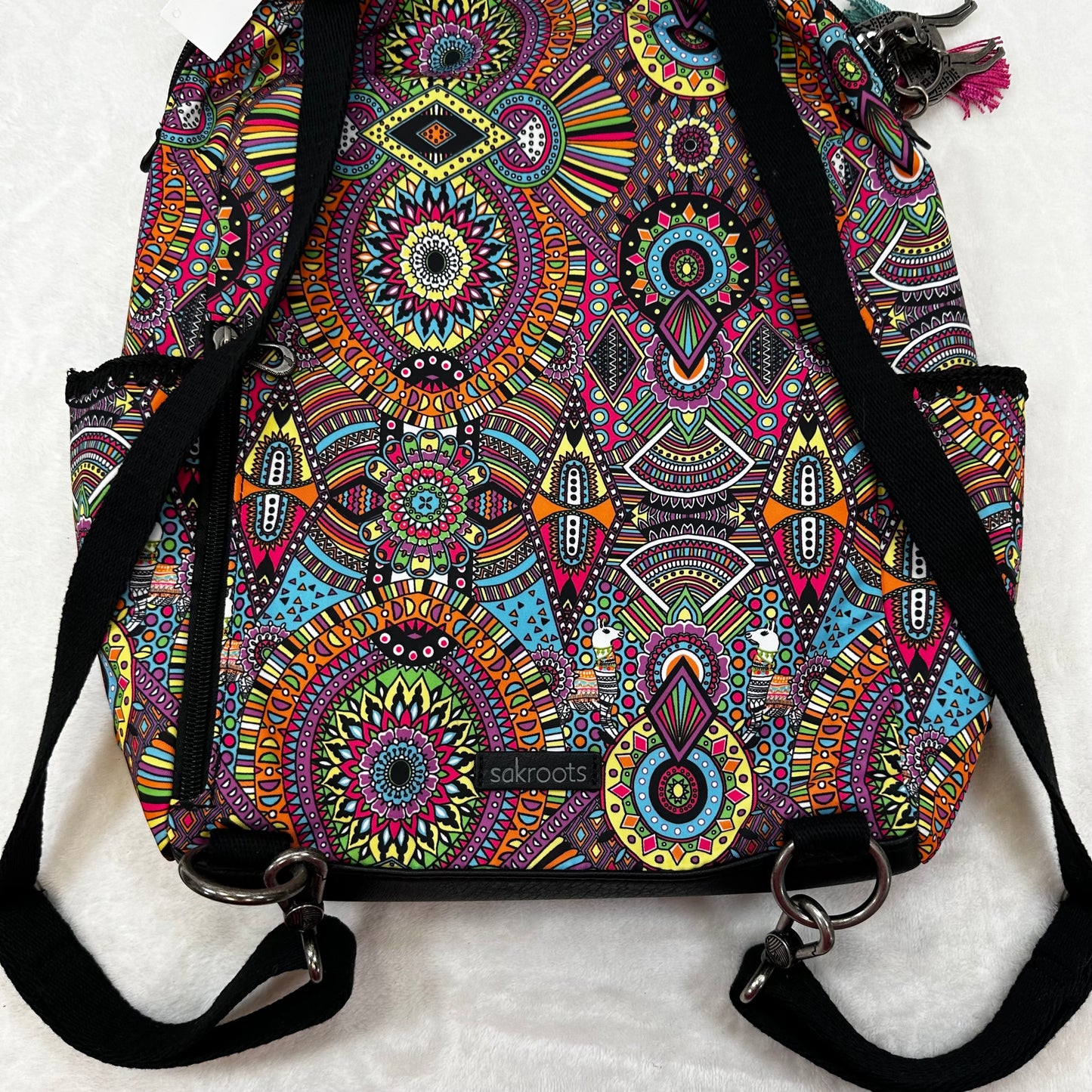 Backpack By Sakroots, Size: Small