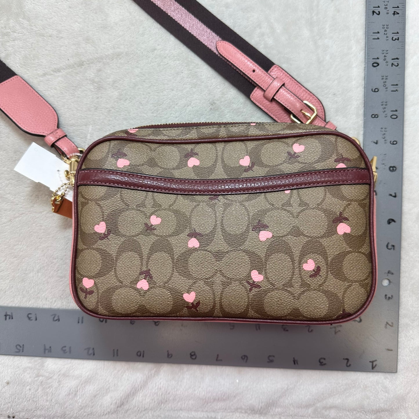JES CROSSBODY Handbag Designer By Coach, Size: Medium