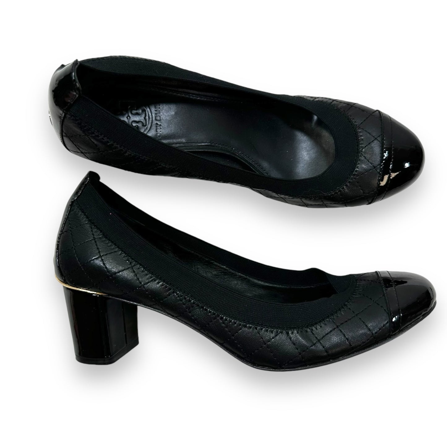 Shoes Heels Block By Tory Burch In Black, Size: 8.5