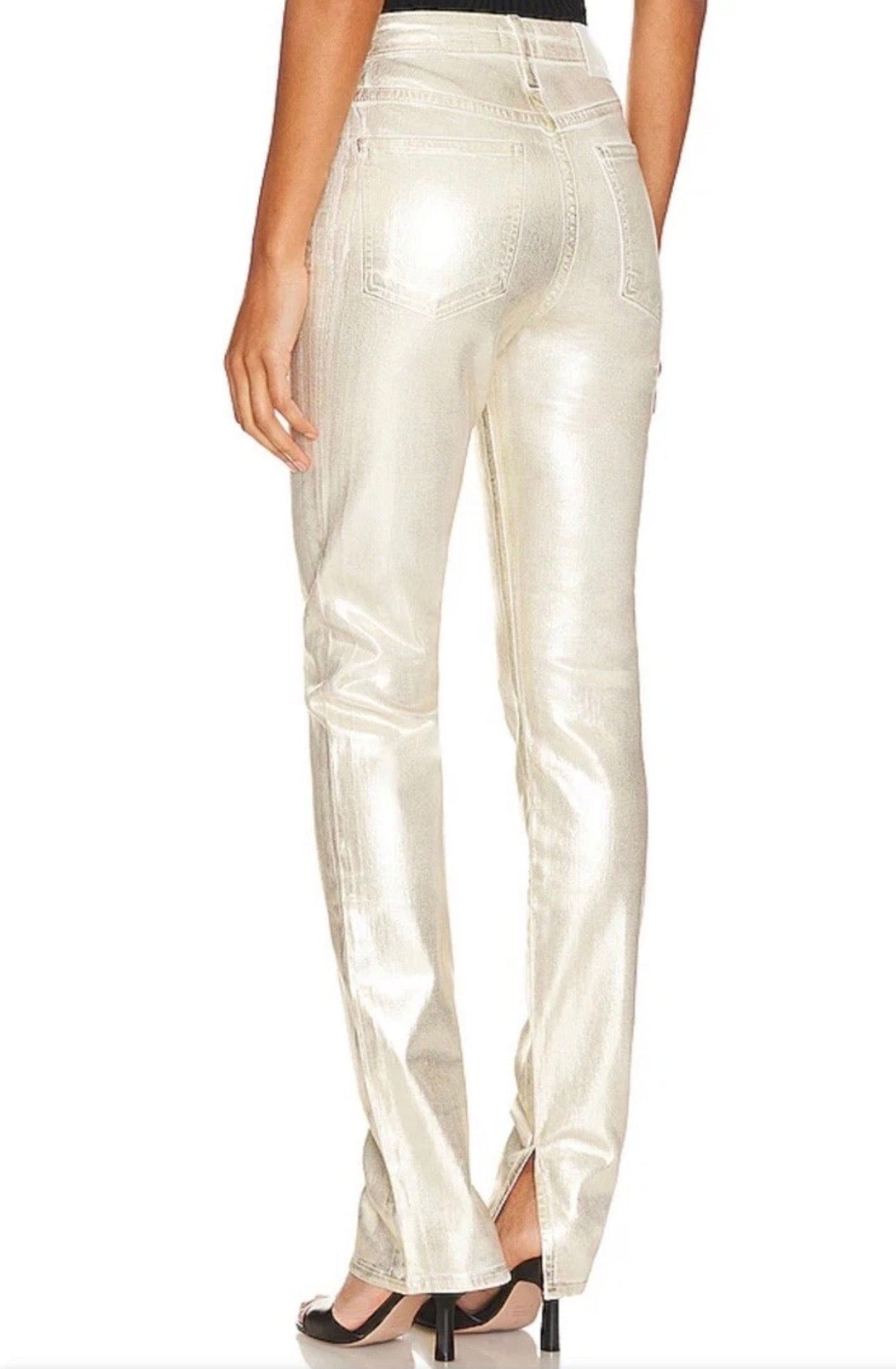Jeans Skinny By JONATHAN SIMKHAI In Gold, Size: 6