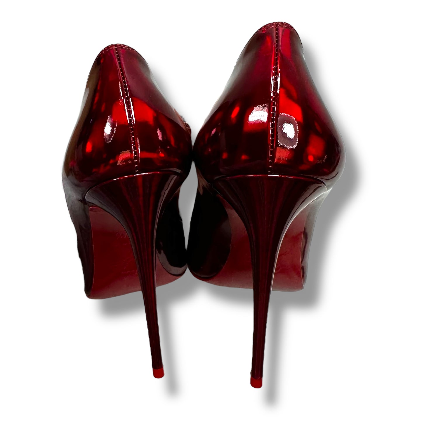 Shoes Luxury Designer By Christian Louboutin In Red, Size: 37.5