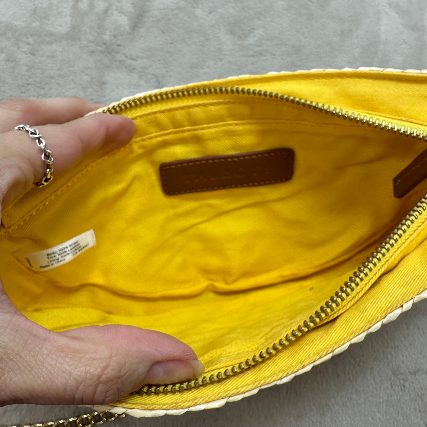 Lemon Crossbody By Talbots, Size: Small