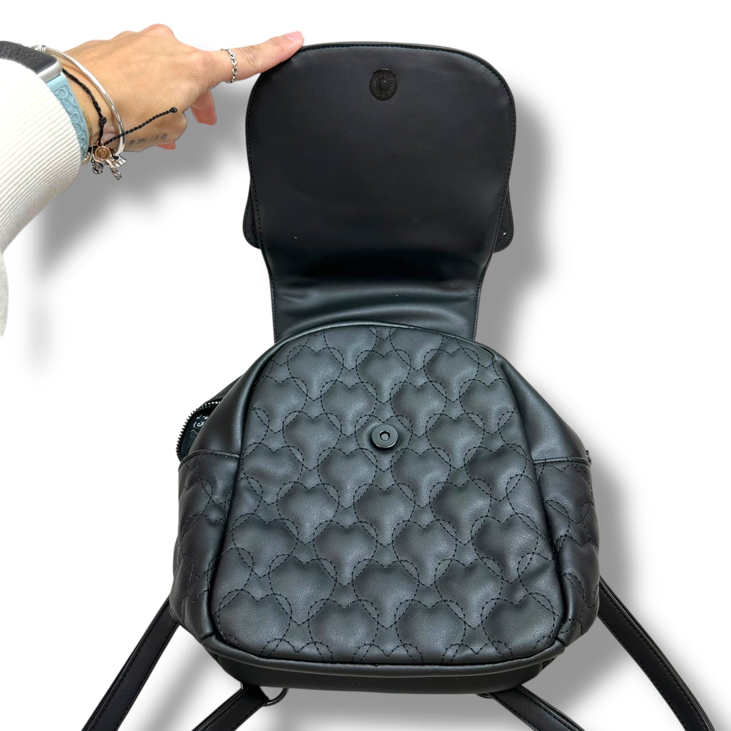 Backpack By Betsey Johnson, Size: Small