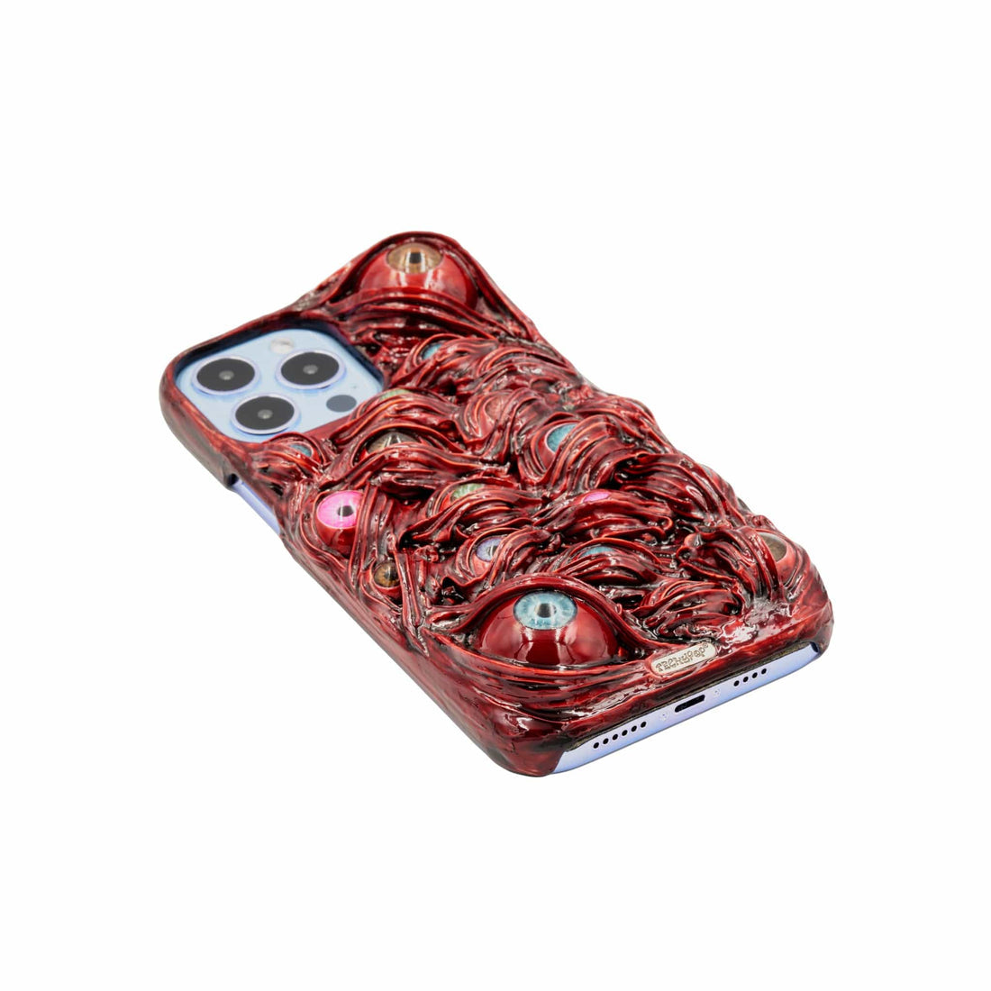Bloody Eyeball Handmade iPhone 16 Case By Techypop