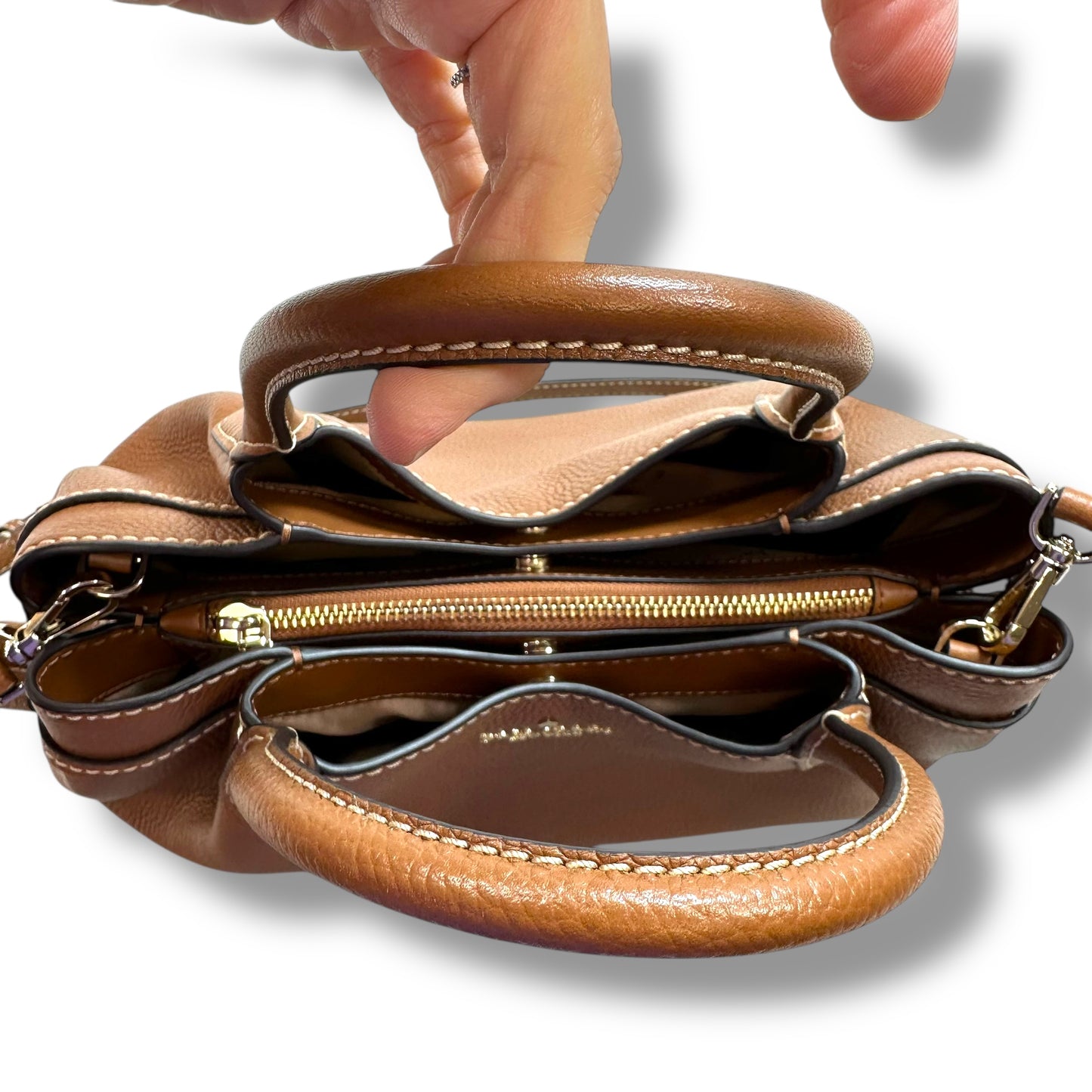 Dumpling Satchel Handbag Designer By Kate Spade, Size: Medium