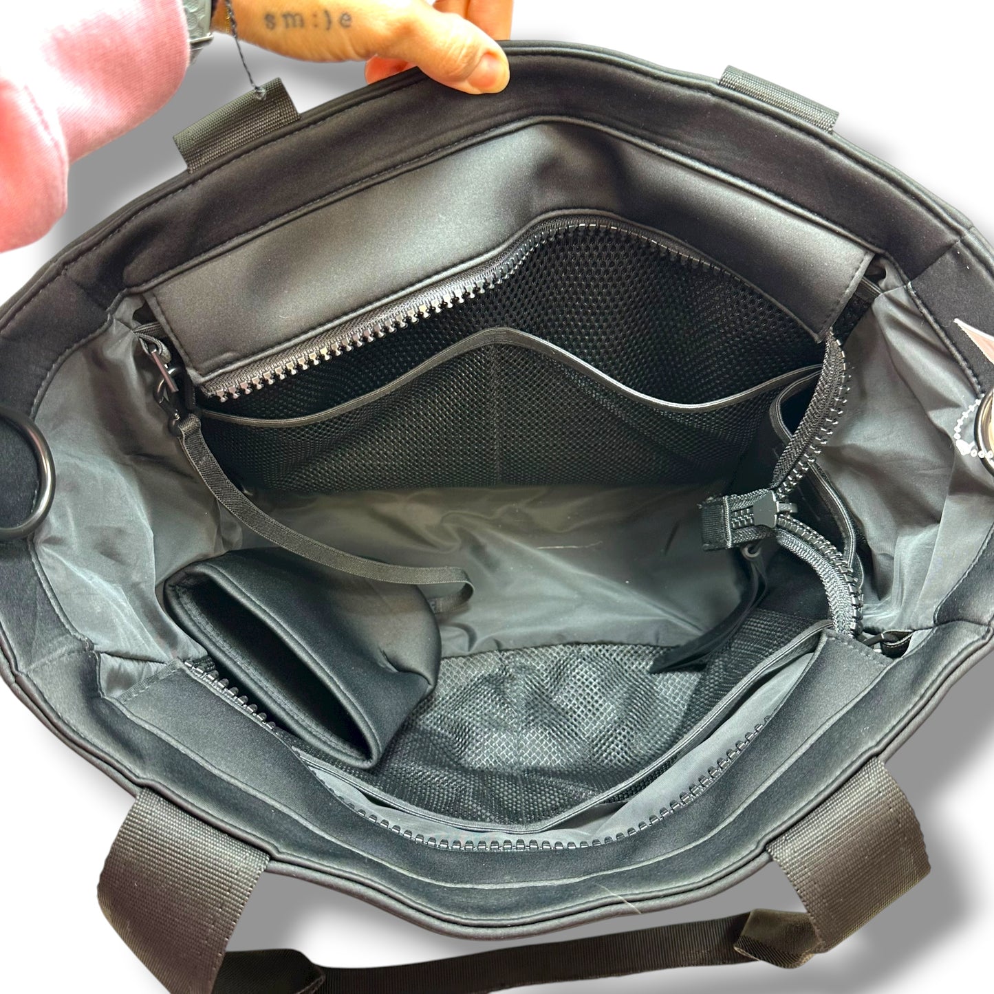 WADE NEOPRENE DIAPER TOTE/travel bag By DAGNE DOVER, Size: Large