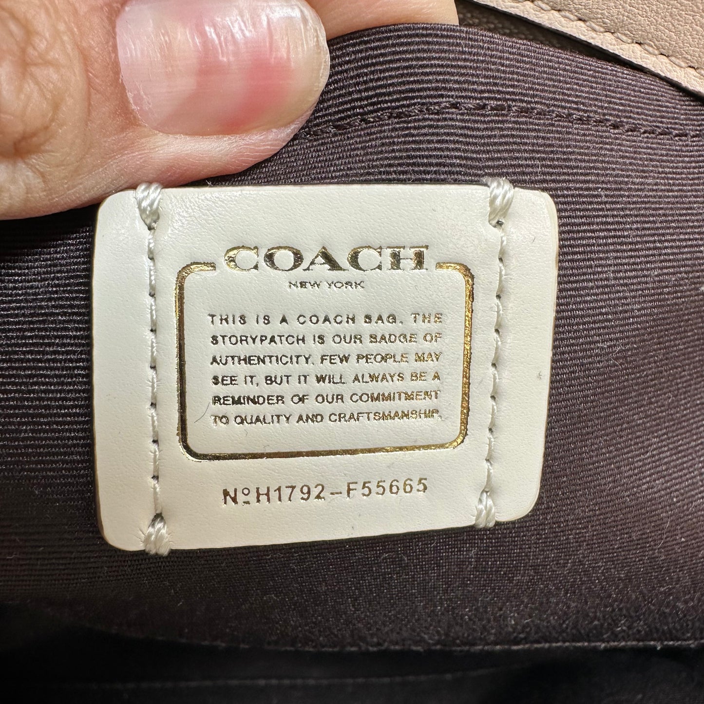 Swagger 27 Carryall Handbag Designer By Coach, Size: Small