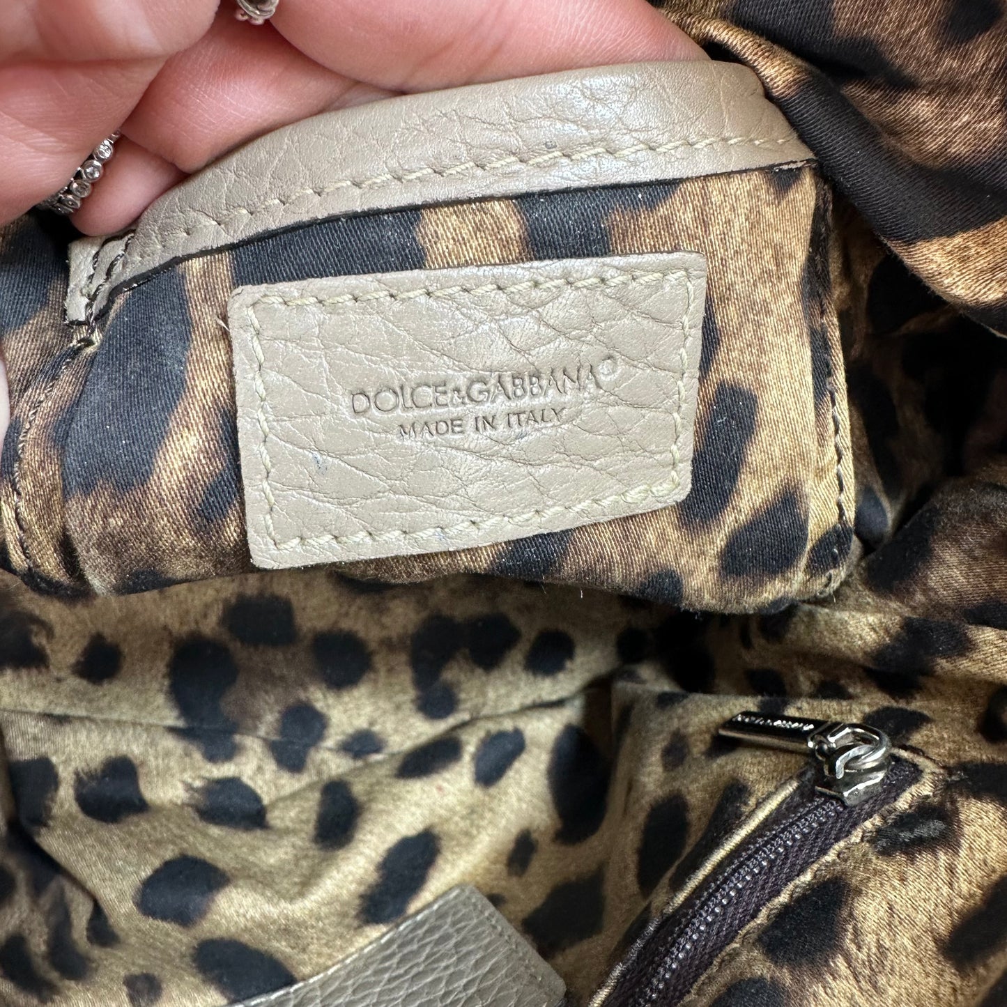 REDUCED/Final Sale: Handbag Luxury Designer By Dolce And Gabbana, Size: Medium