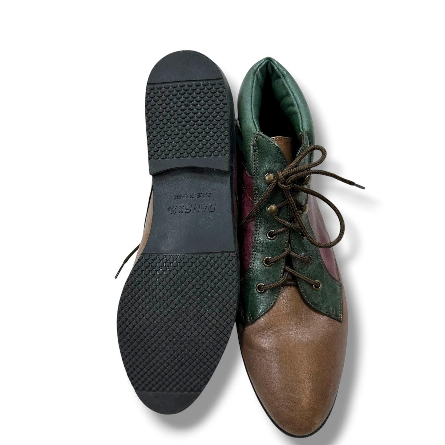 Boots Ankle Flats By Sandra Miller In Brown, Size: 10