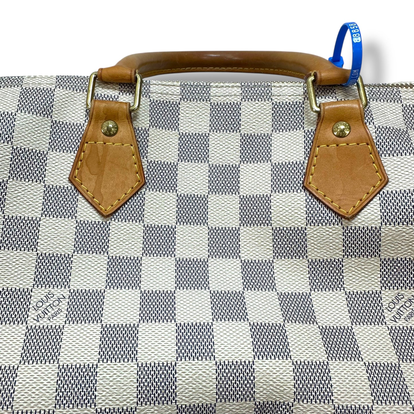 Speedy 35 Handbag Luxury Designer By Louis Vuitton, Size: Large