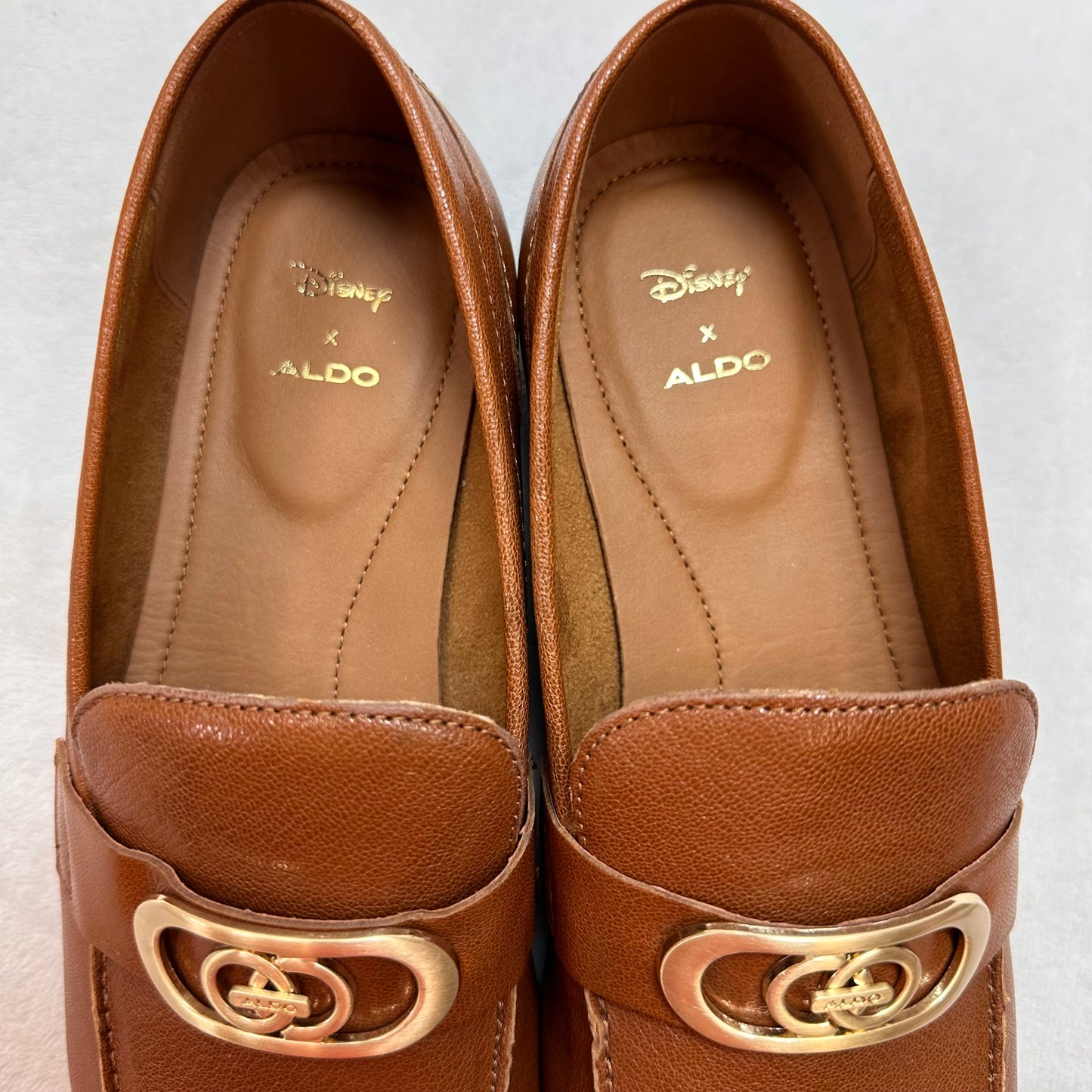 Disney Mickey Mouse Shoes loafers By Aldo In Tan, Size: 42.5/11.5