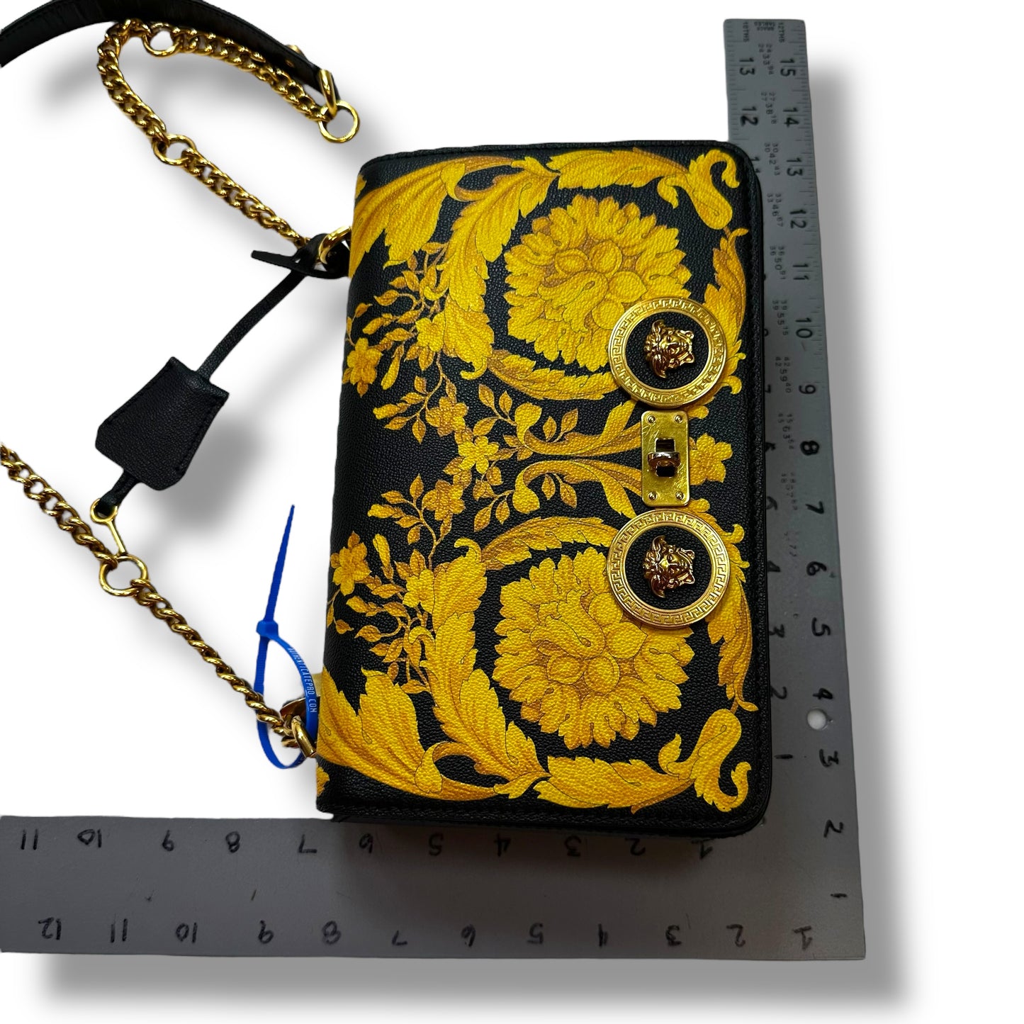 Crossbody Luxury Designer By Versace, Size: Small