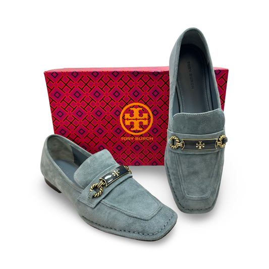 Perrine loafers Shoes Designer By Tory Burch In Blue, Size: 7
