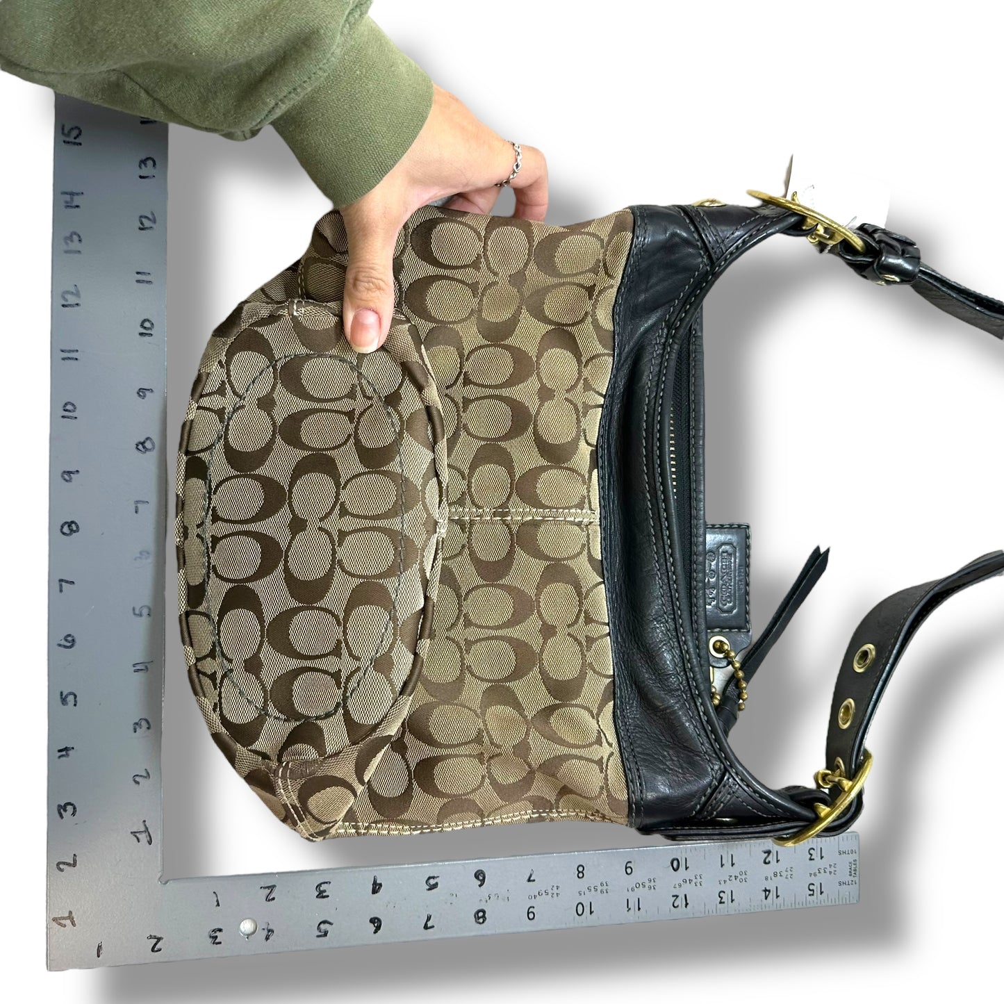 Vintage Y2K Handbag By Coach, Size: Large