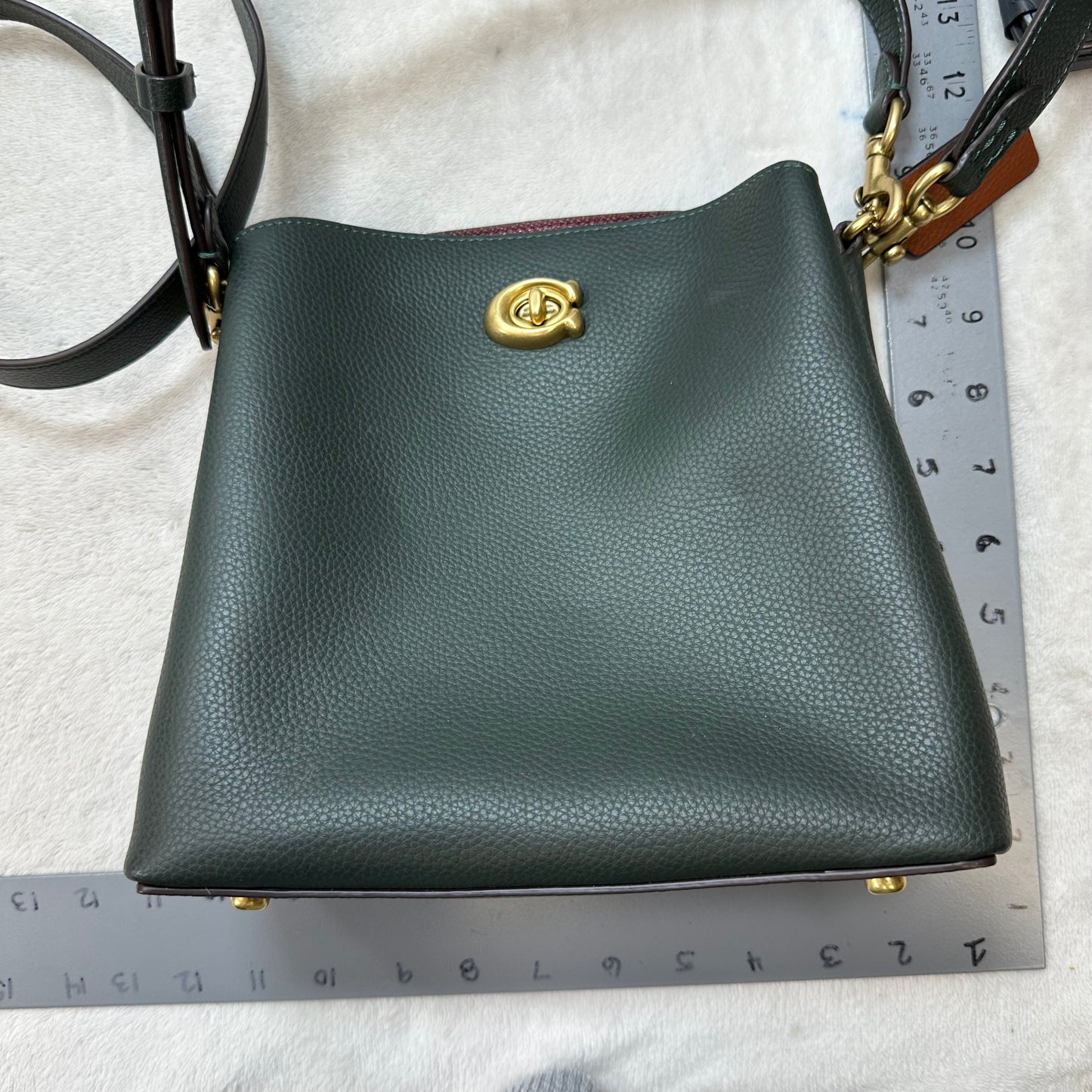Willow Bucket Bag Crossbody Designer By Coach, Size: Medium