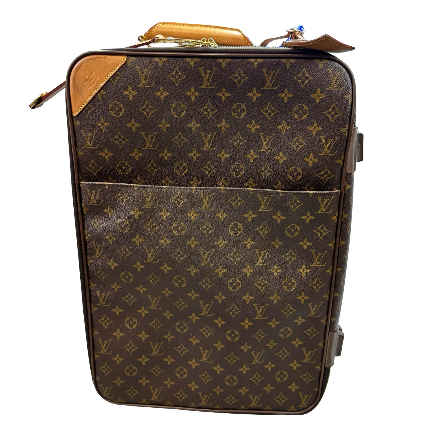 REDUCED/Final Sale: Monogram Luggage rolling suitcase Luxury Designer By Louis Vuitton, Size: Medium IN STORE PICK UP