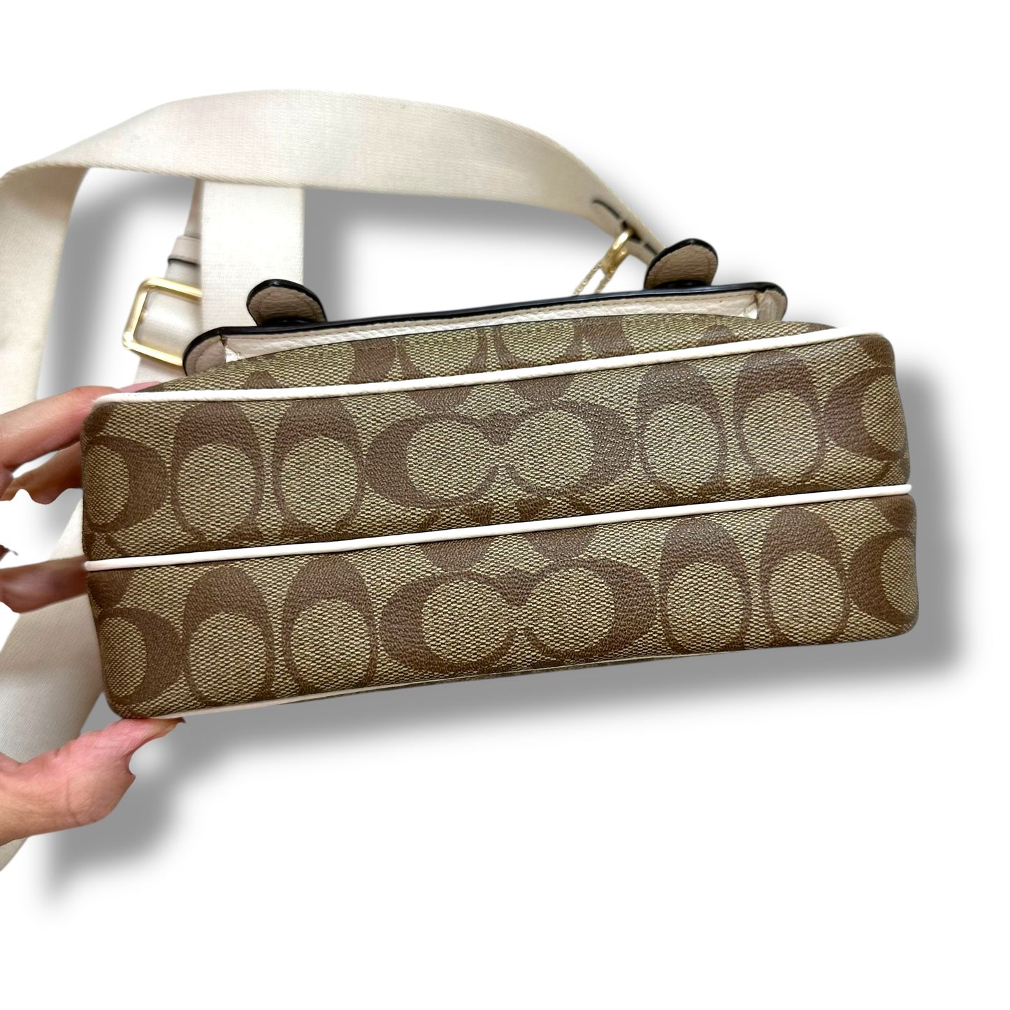 Lucy Crossbody Designer By Coach, Size: Small