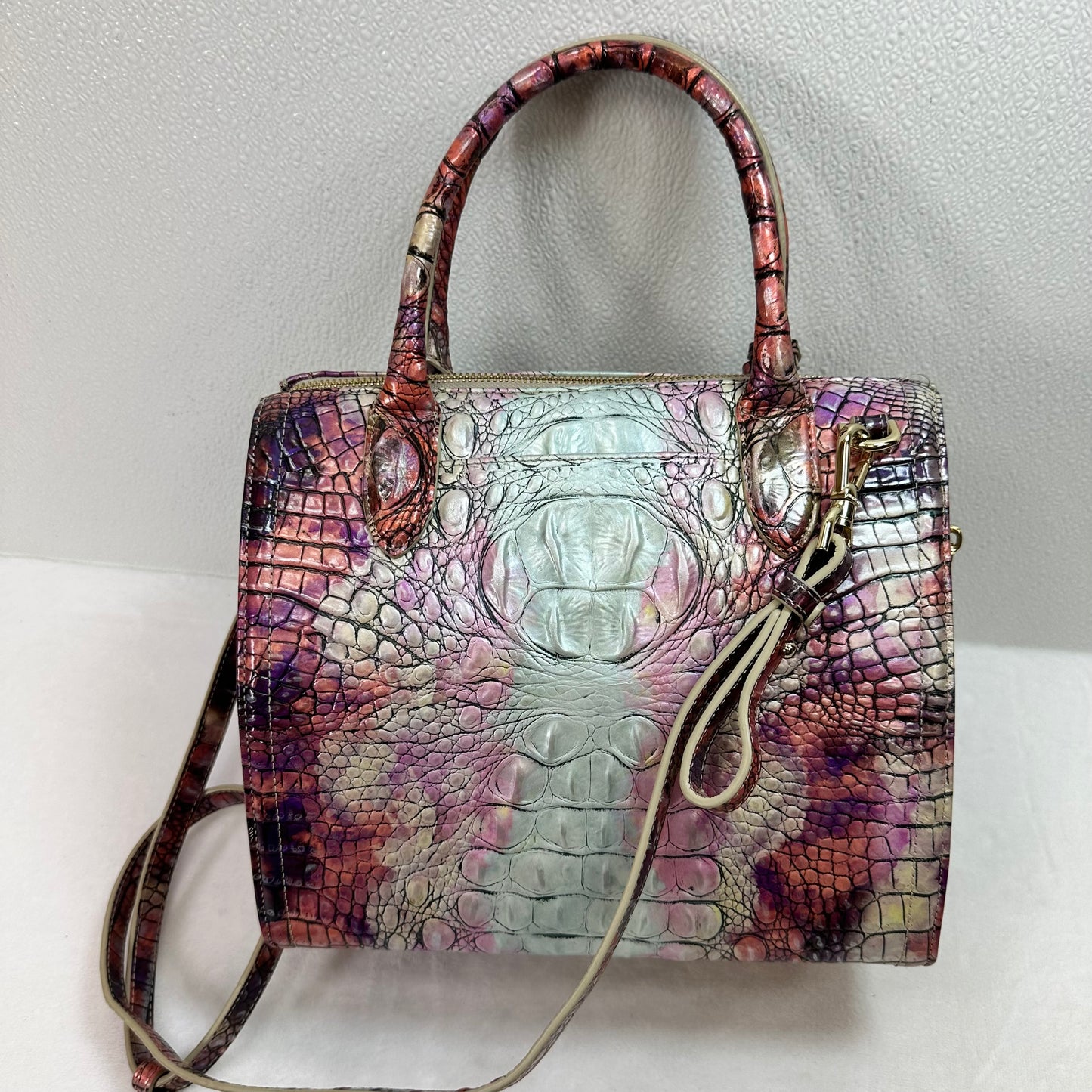 Small Caroline, super nova Crossbody Designer By Brahmin,