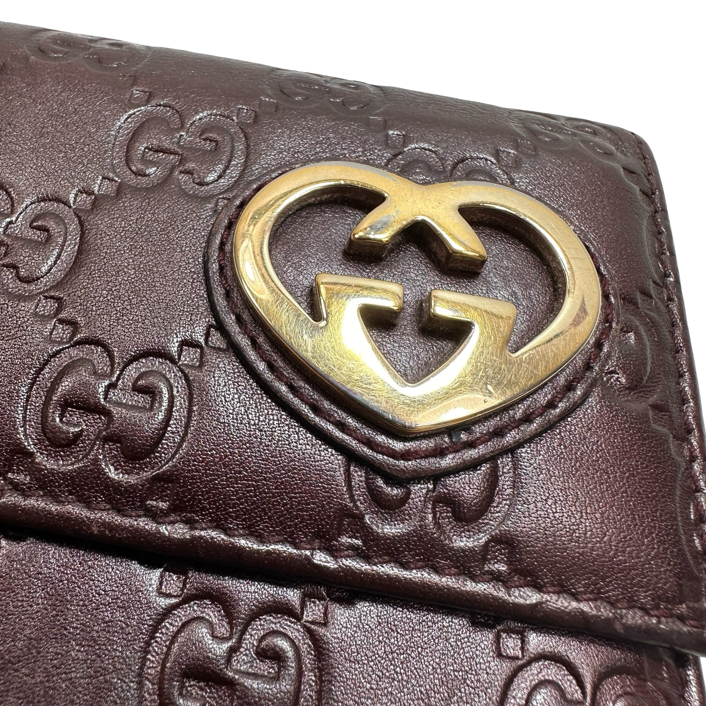 Wallet Luxury Designer By Gucci, Size: Small