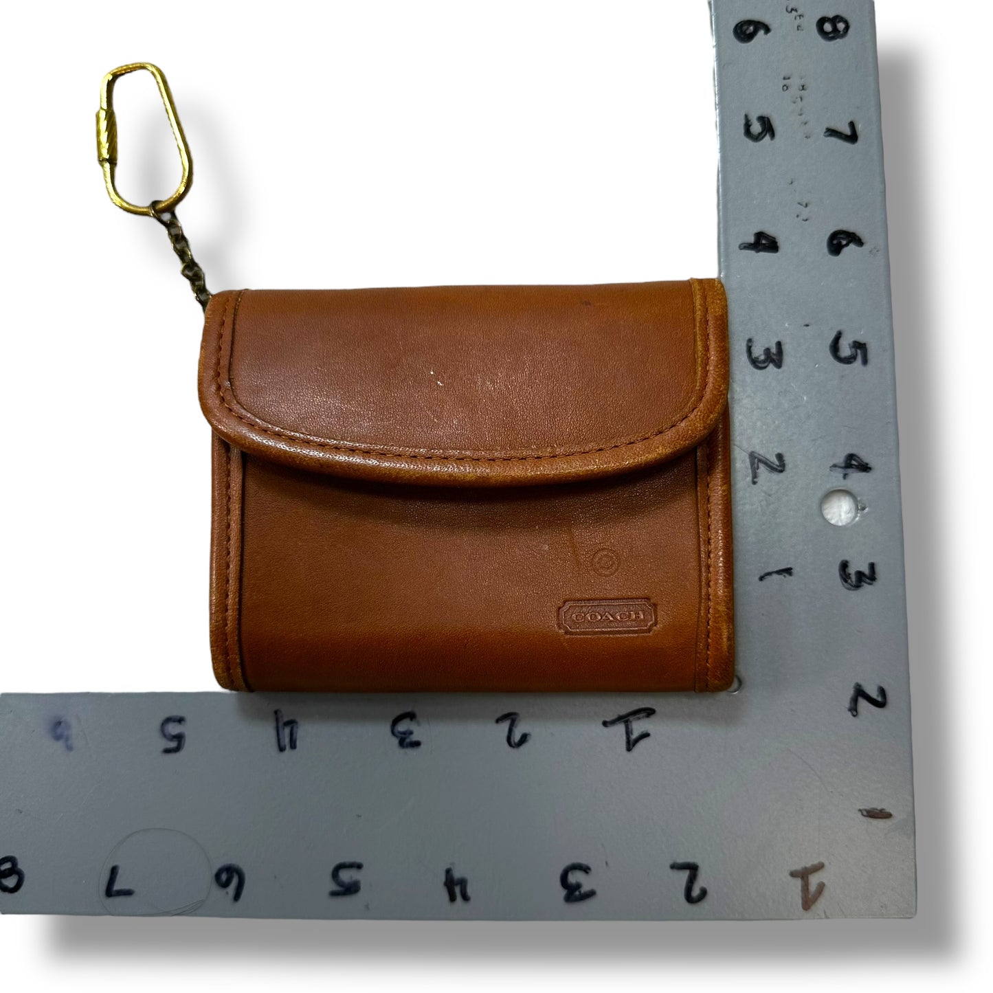 Vintage Wallet Designer By Coach, Size: Small