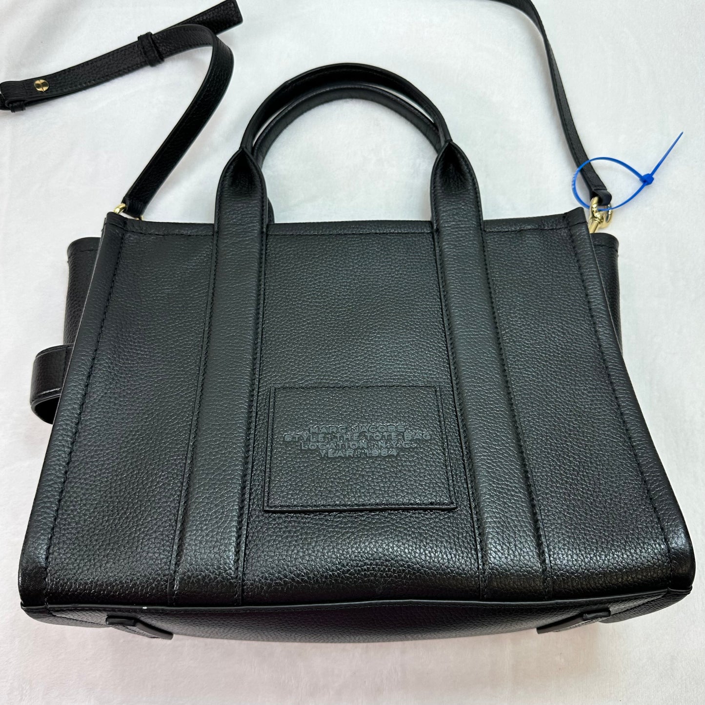 Leather Tote Luxury Designer By Marc Jacobs, Size: Medium