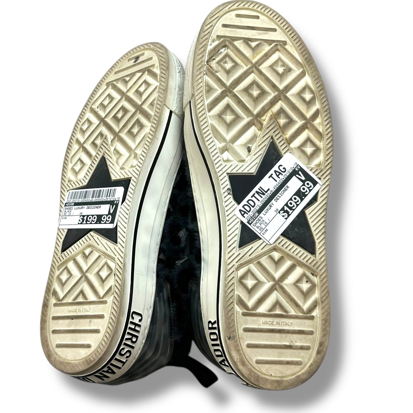 Shoes Luxury Designer By Dior In Black