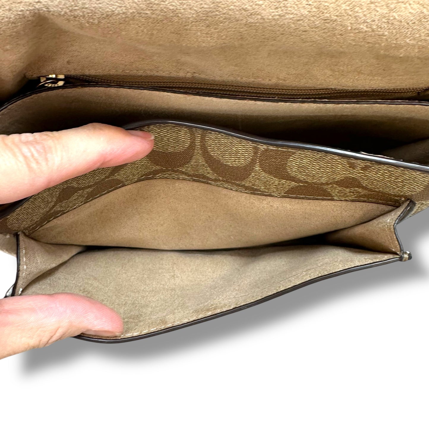 Lucy Crossbody Designer By Coach, Size: Small