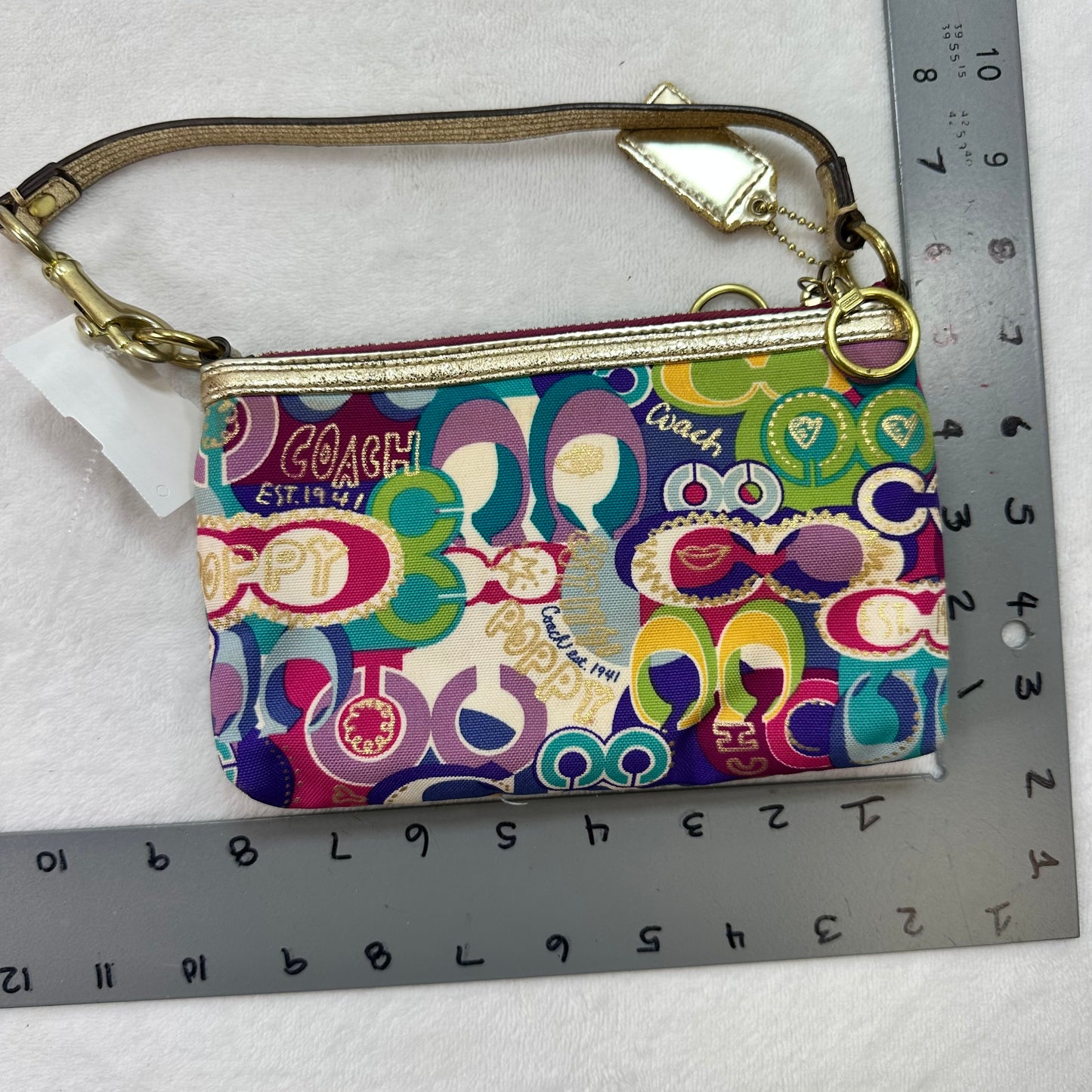Wristlet Designer By Coach, Size: Small