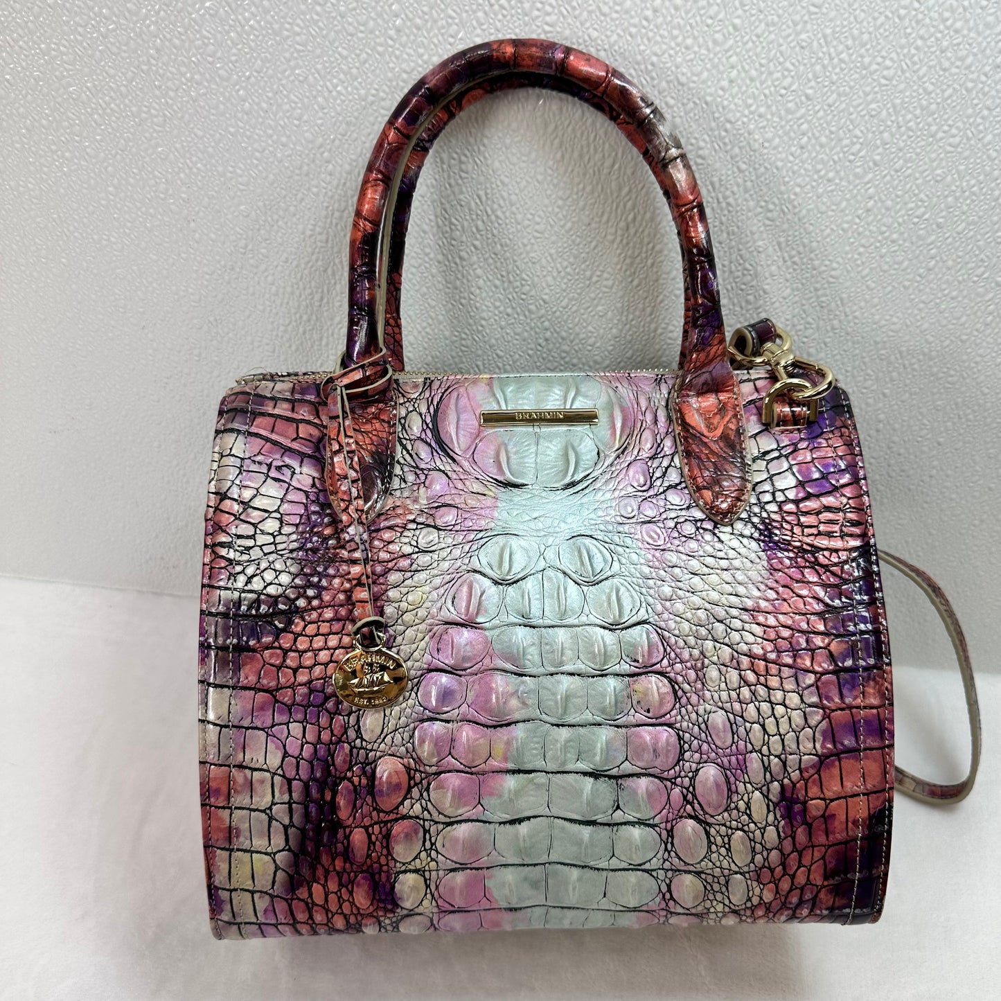 Small Caroline, super nova Crossbody Designer By Brahmin,